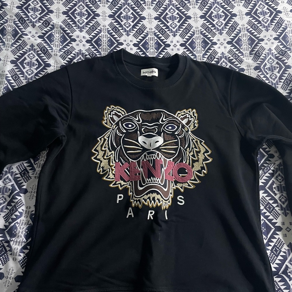 Kenzo hoodie large size brand new black